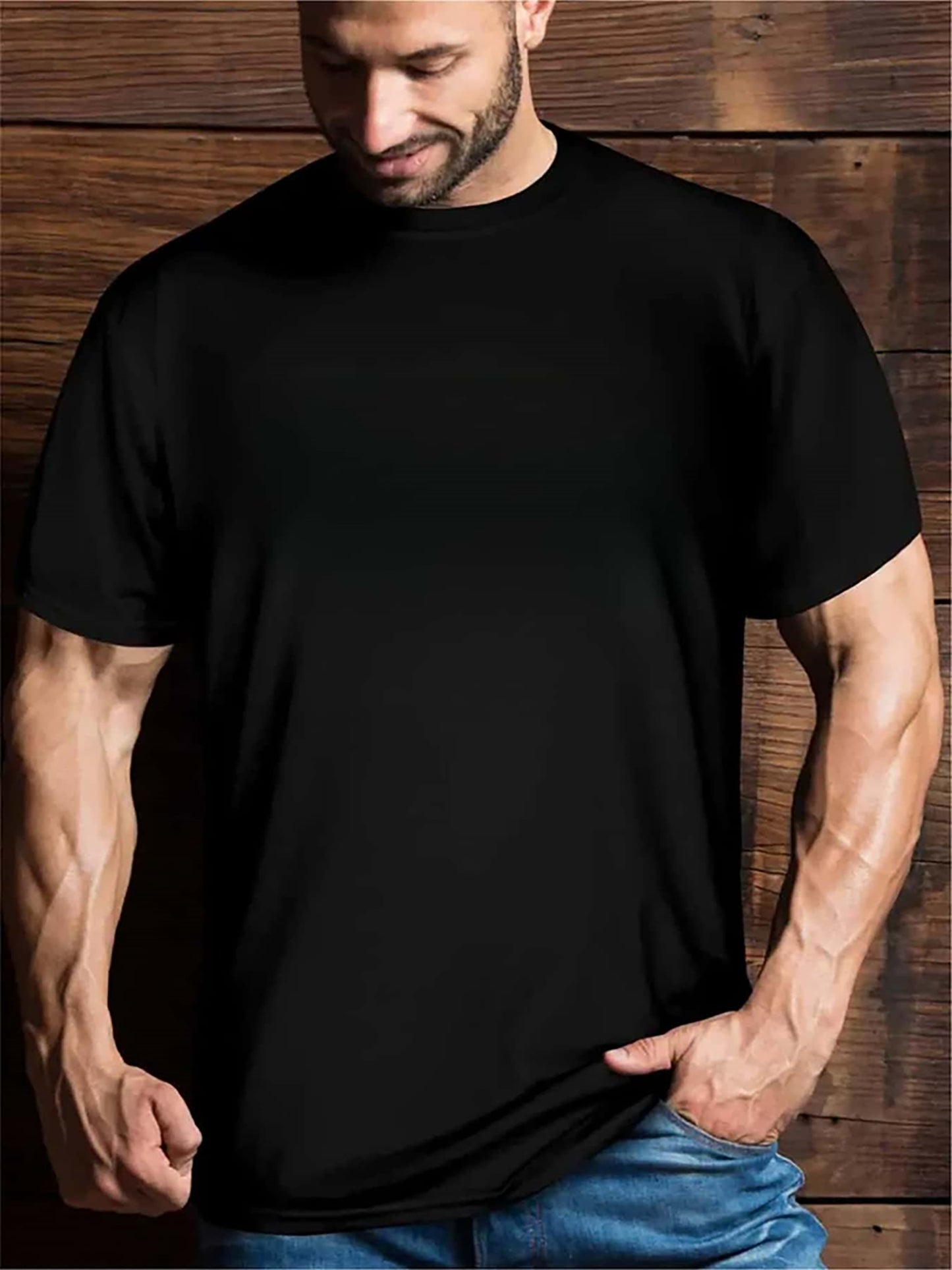 Men's Printed Short-sleeved T-shirt