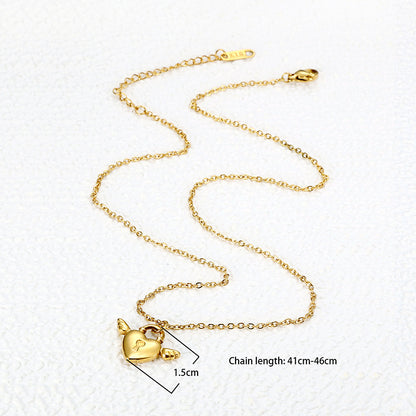 Light Luxury Minority Design Love Angel Wings Pendant Necklace