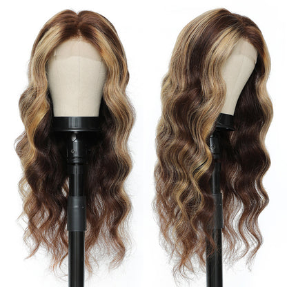 Wig Front Lace P4 27 Real Hair Headgear