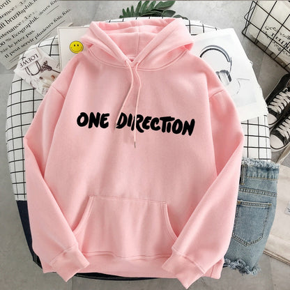 New Harry Styles Graphic One Direction Merch Harajuku Aesthetic Pullover Hoodie Sweatshirt Clothes Fall 1d Streetwear Women