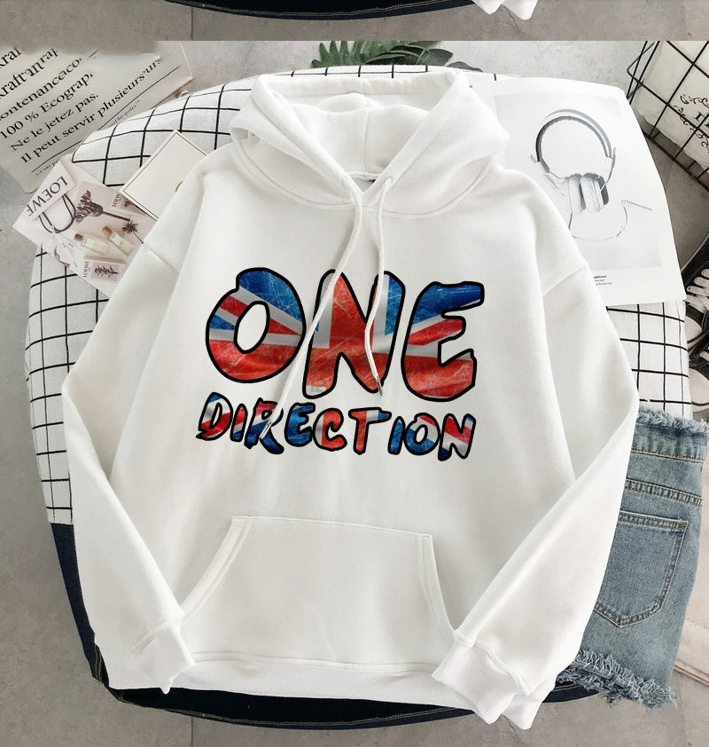 New Harry Styles Graphic One Direction Merch Harajuku Aesthetic Pullover Hoodie Sweatshirt Clothes Fall 1d Streetwear Women