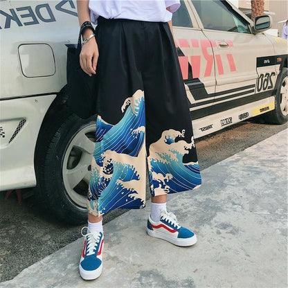 Streetwear Women Pants Japanese Harajuku Oversize Wide Pants