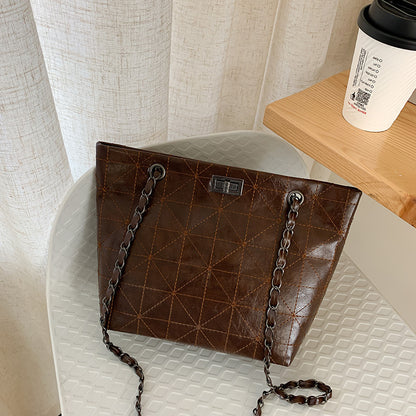 Chain fashion bucket bag