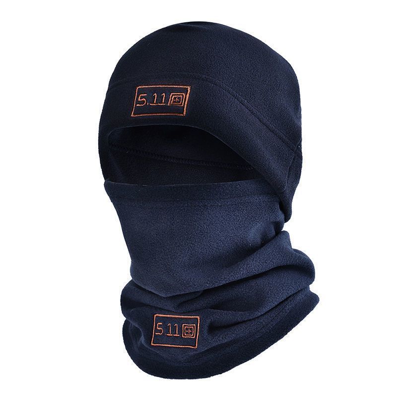 Thickened Outdoor Sports Fleece Warm Scarf And Hat