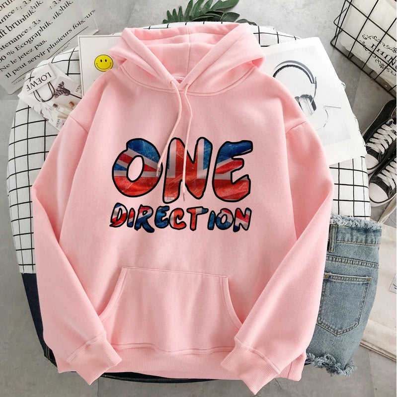 New Harry Styles Graphic One Direction Merch Harajuku Aesthetic Pullover Hoodie Sweatshirt Clothes Fall 1d Streetwear Women