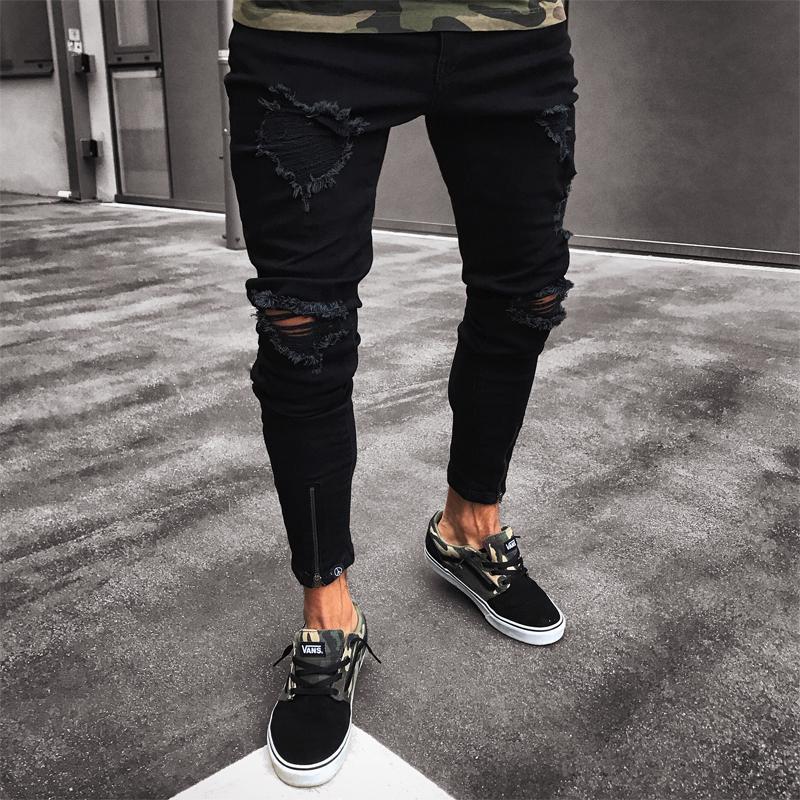 Streetwear Ripped Jeans