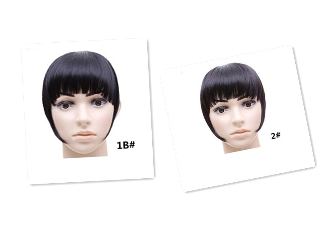 Hair Bangs Hairpiece Accessories Synthetic Fake Bangs