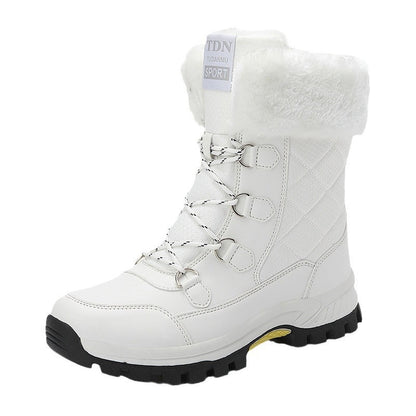 Women's New Winter Fleece-lined Thickened Non-slip Snow Boots