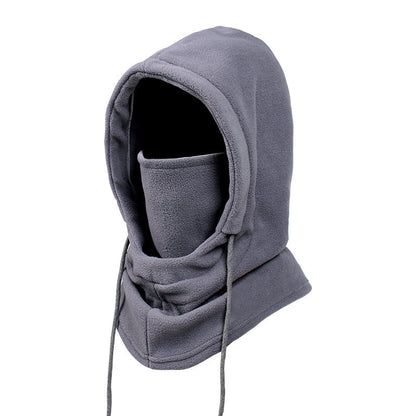 Outdoor Fleece Hat Mountain Bike Riding Windtight Hoods Motorcycle Mask