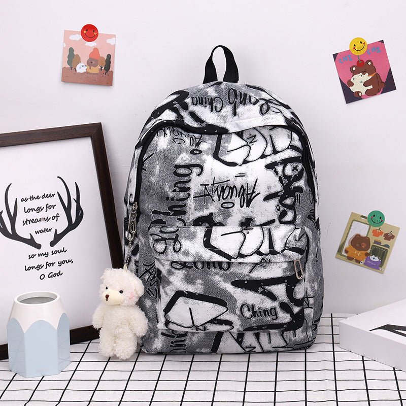 Fashion Personalized Graffiti Backpack