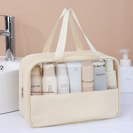 Large Capacity Cosmetic Bag Women's Transparent