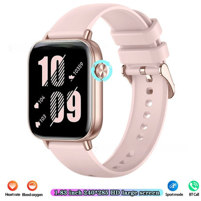 Smart Watch Mobile Pedometer Heart Rate Monitoring Bluetooth Calling 169 Touch Display Smart Bracelet