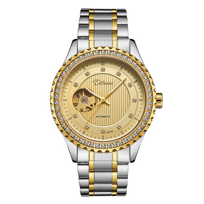 Double Hollow Mechanical Watch Diamond High-end Men