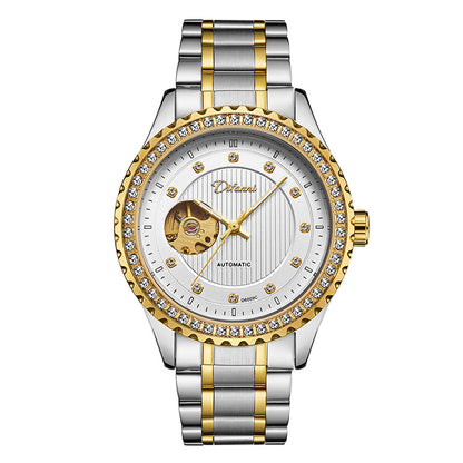 Double Hollow Mechanical Watch Diamond High-end Men