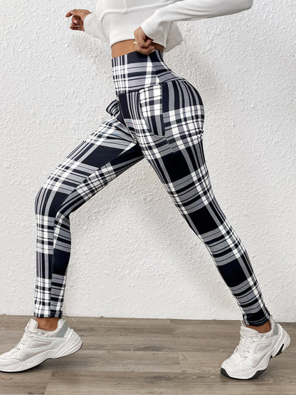 Extra Thick Lambswool Printed Leggings For Women Winter