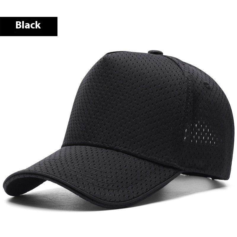 Full Mesh Breathable High Crown Baseball Cap