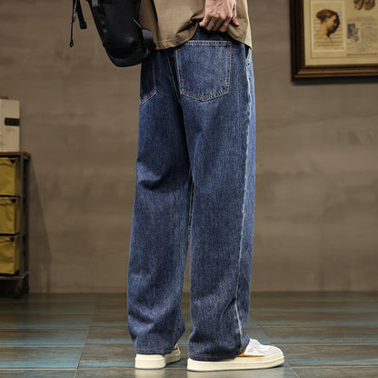 Men's Fashion Denim Loose Casual Pants