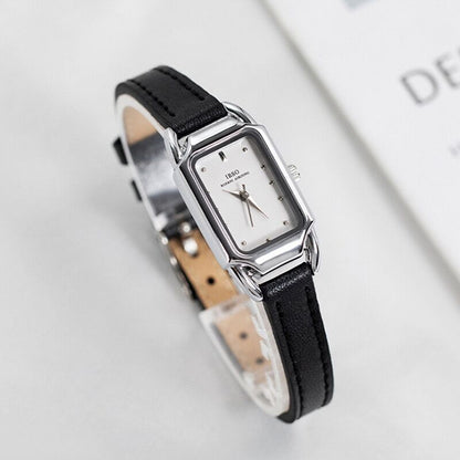 Women's Retro Square Simple Belt Watch