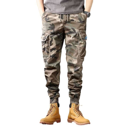 Camouflage Cargo Pants Men's Loose Outdoor Pants