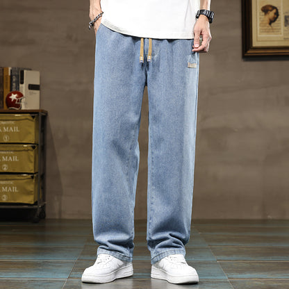 Men's Fashion Denim Loose Casual Pants