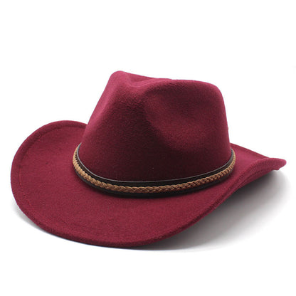 Men's And Women's Felt Fedora Hat