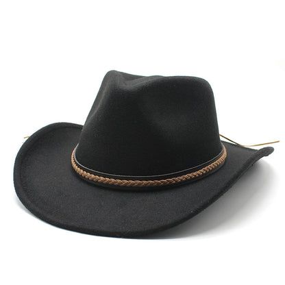 Men's And Women's Felt Fedora Hat