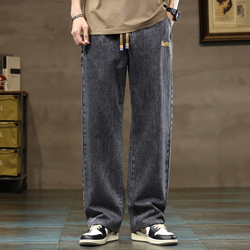 Men's Fashion Denim Loose Casual Pants