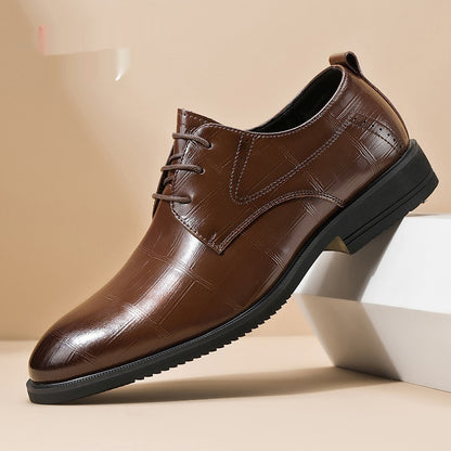 Leather Shoes Men's Business Formal All-matching Casual