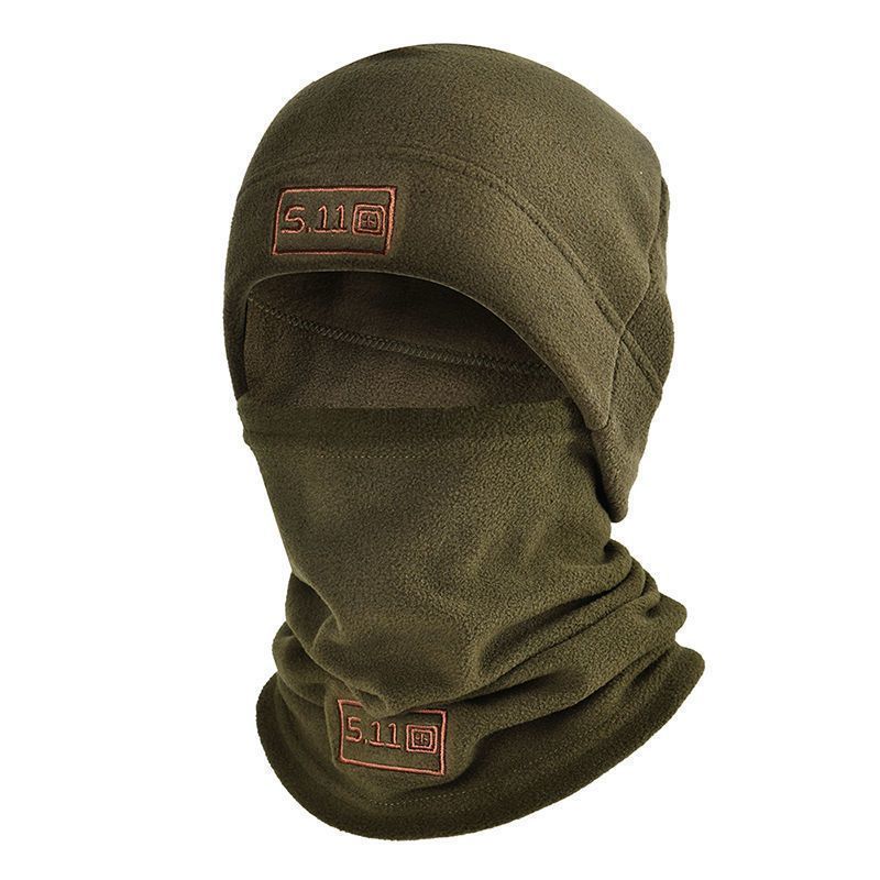 Thickened Outdoor Sports Fleece Warm Scarf And Hat