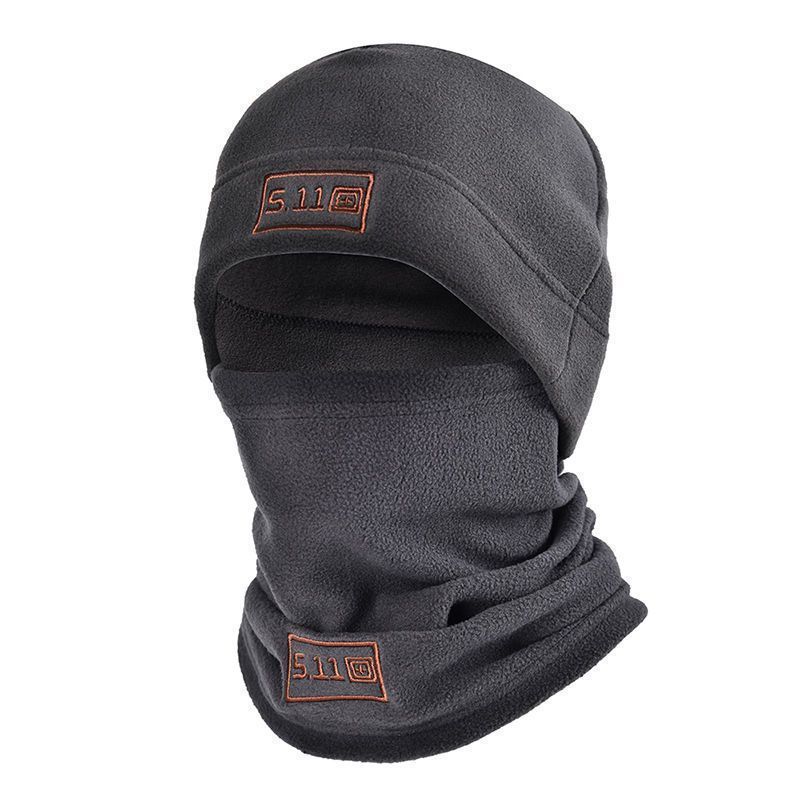 Thickened Outdoor Sports Fleece Warm Scarf And Hat