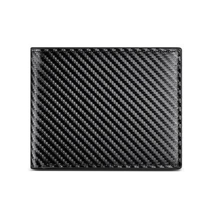 Three-fold Carbon Fiber High-grade Men's Wallet