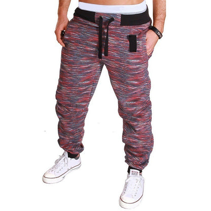 Camouflage Pants Men Hip Hop Casual Pants Loose Trousers Fashion Urban Mid Waist Pants