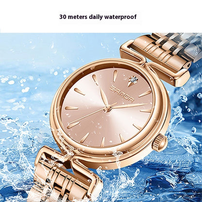 Women's Retro Mesh Strap Watch Outdoor All-matching