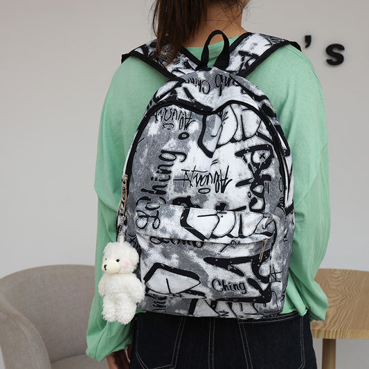 Fashion Personalized Graffiti Backpack